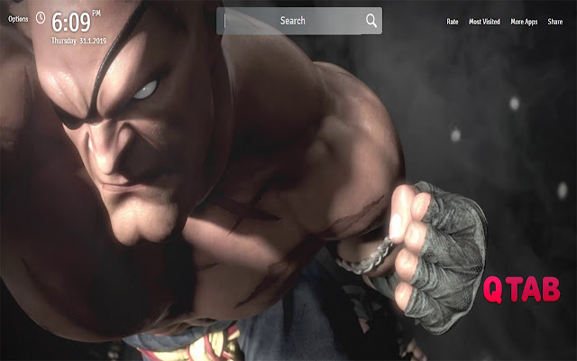 Sagat Wallpapers New Tab