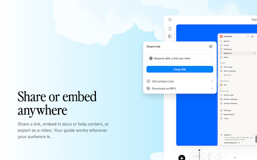Guideless: AI Documentation & Video Guides screenshot 5