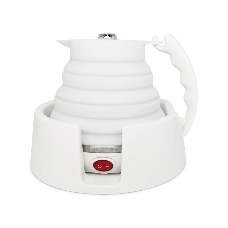 Bollitore elettrico pieghevole per auto 12V Riscaldatore portatile per acqua per auto Scalda l'acqua rapidamente per caffè, tè e bevande calde.