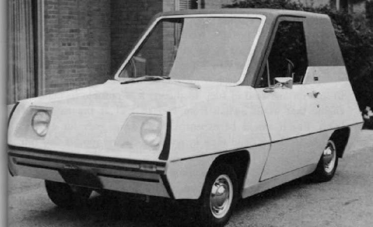 The GE Delta experimental electric car.