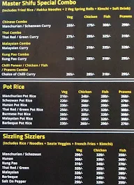 Shifu Express menu 6