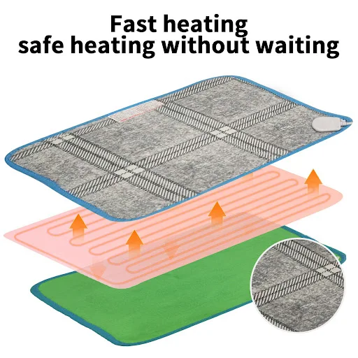 Colorful Pet Thermal blanket Electric Heat Pad 220V 20W Dog Cat Bunny Heater Mat Small Warm Heating Seat