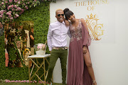 Somizi Mhlongo and Bonang Matheba during the House of BNG launch on March 18 2019 in Johannesburg.