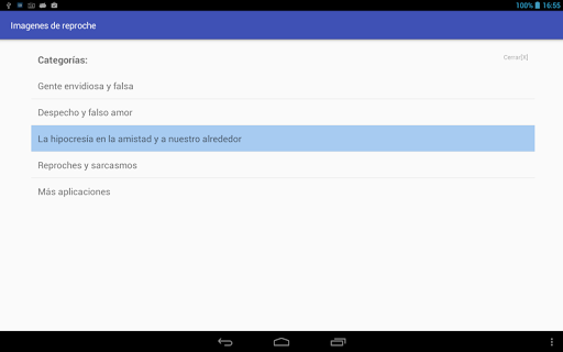 Imágenes de hipocresía y reproche