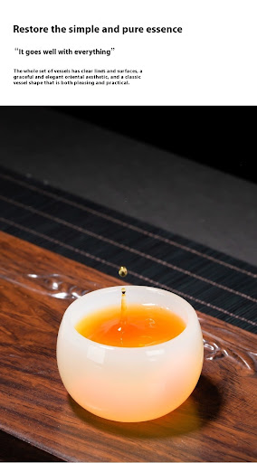 Title 4, Chinese Simple Glass Tea Cup, Good-looking Hous...