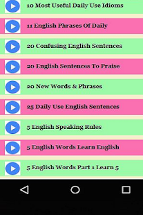 How To Speak English Video - náhled