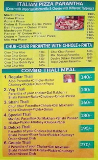 Parathe Wali Gali menu 1