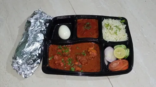 Buntys Special Chicken Thali