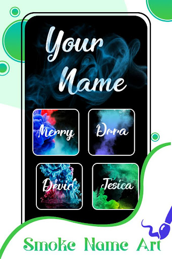 Smoke Name Art Maker Smoke Effect