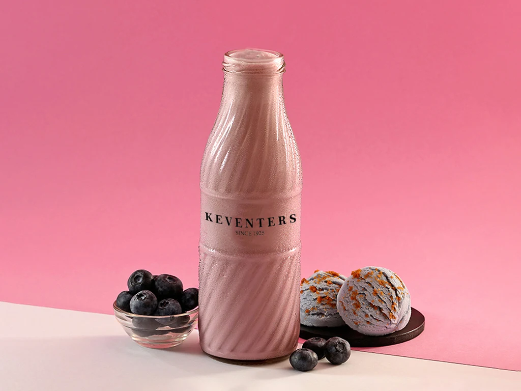 Blueberry Signature Ice Cream Shake