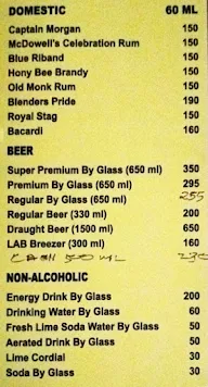 Rajnigandha Bar menu 2