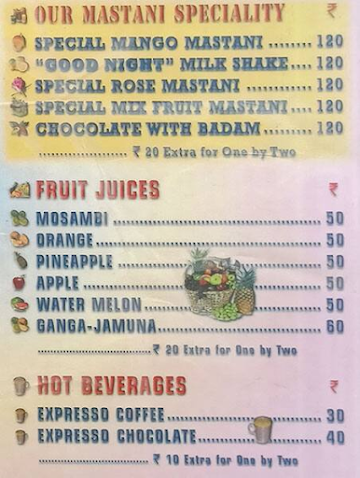 Shivanjali Restaurant menu 