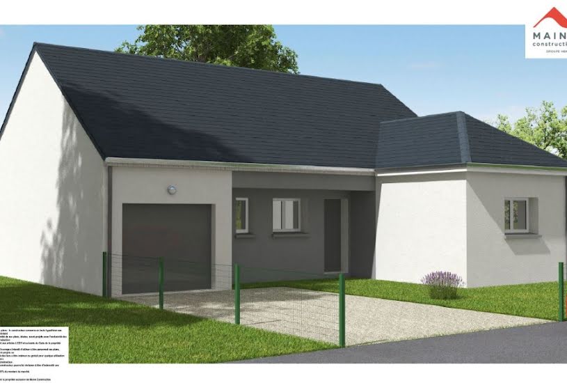  Vente Terrain + Maison - Terrain : 454m² - Maison : 87m² à Sainte-Jamme-sur-Sarthe (72380) 