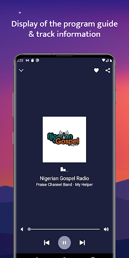 Screenshot Nigerian Gospel Music Radio