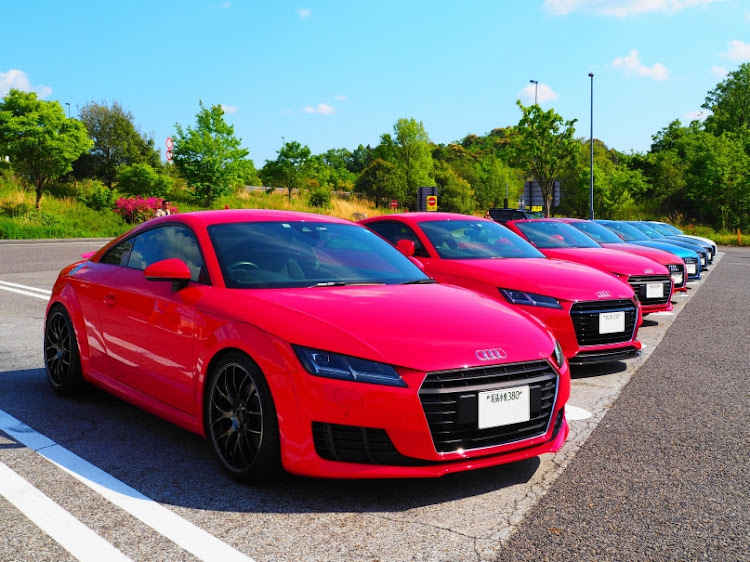 TT クーペのaudi TT・東海ミーティング・カルガモ走行に関するカスタム事例の投稿画像2枚目