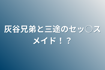 灰谷兄弟と三途のセッ○スメイド！？