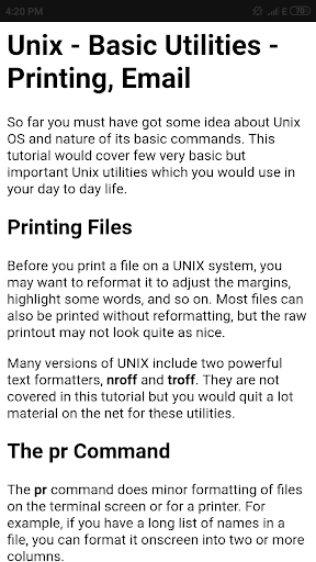 UNIX Complete Guide