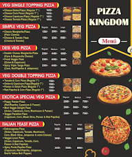 Pizza Kingdom menu 1