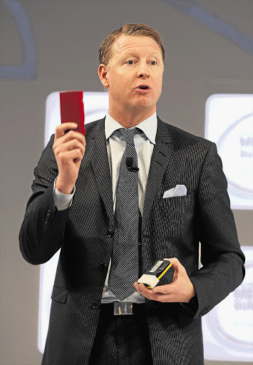 Ericsson president and CEO Hans Vertberg says mobile communication will bring success to Africa Picture: GALLO IMAGES