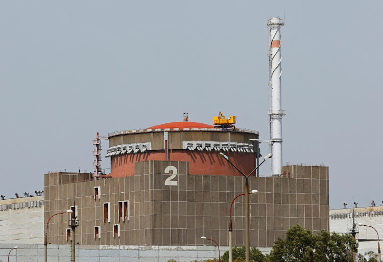 A view shows the Zaporizhzhia Nuclear Power Plant in the course of Ukraine-Russia conflict outside the Russian-controlled city of Enerhodar in Zaporizhzhia region, Ukraine August 22 2022. Picture: REUTERS/ALEXANDER ERMOCHENKO