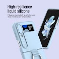 Ốp Lưng Dành Cho Galaxy Z Flip 4 Nillkin Camshield Silky Silicon - Hàng Chính Hãng