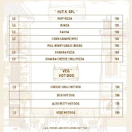 Hut K Cafe menu 2