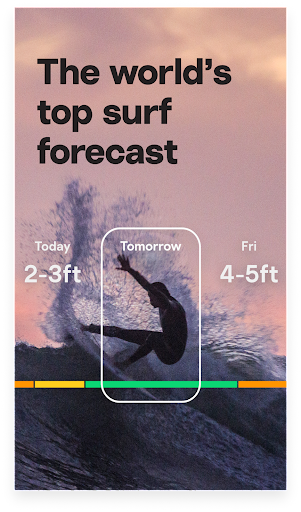 Screenshot Surfline: Wave & Surf Reports