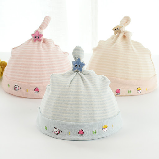 Title 4, Spring And Autumn Korean Girls Cotton Baby Hat