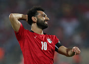 Mohamed Salah of Egypt during the 2021 Africa Cup of Nations match against Sudan at Ahmadou Ahidjo Stadium in Yaounde, Cameroon on January 19 2022.