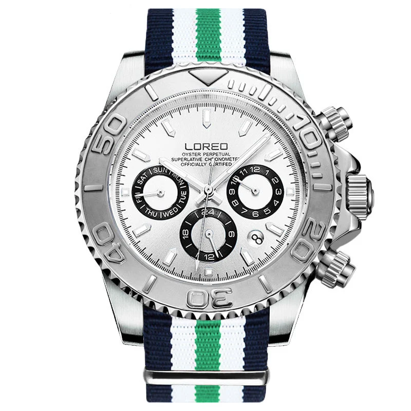 Title 6, LOREO automatische mechanische herenhorloge wat...