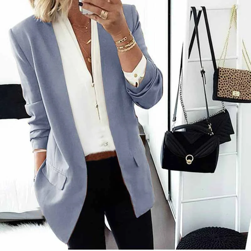 Blazer de fit delgado
