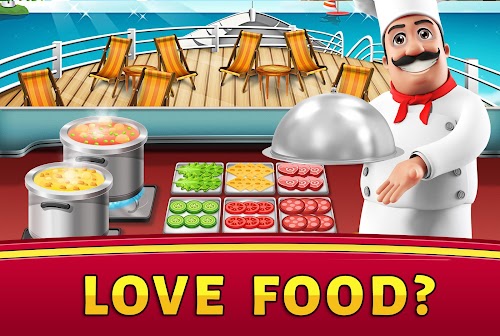 Android application Cruise Ship Cooking Scramble 2 screenshort