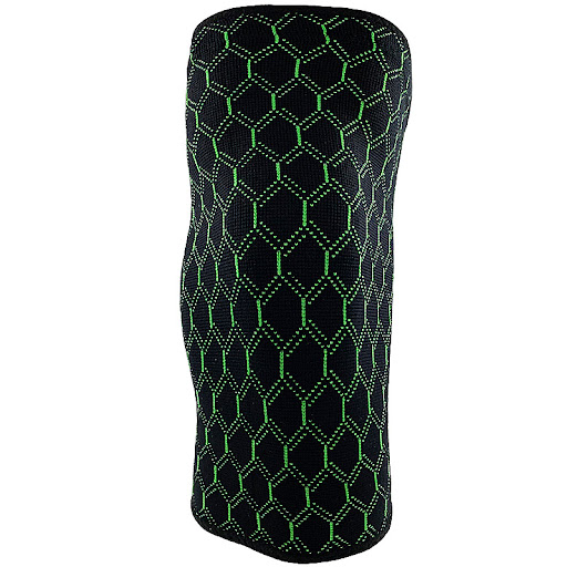 Title 4, Knitted elastic support knee pads offer pain re...