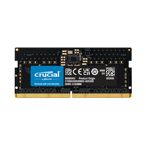 RAM laptop CRUCIAL CT32G48C40S5 (1 x 32GB) DDR5 4800MHz (CT32G48C40S5)