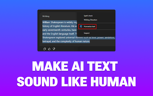 Humanize AI Text screenshot 2