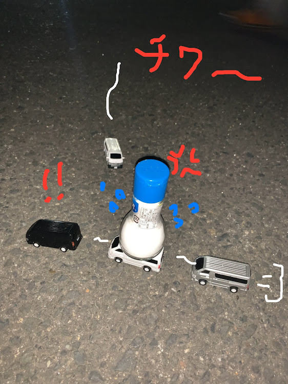 ハイエースバンの大阪謝謝会・全国チビ箱連合会・出所祝いプチ・仲間に感謝・567対策に関するカスタム事例の投稿画像5枚目