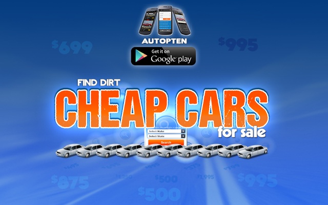 Where can you find used cars for less than $500?