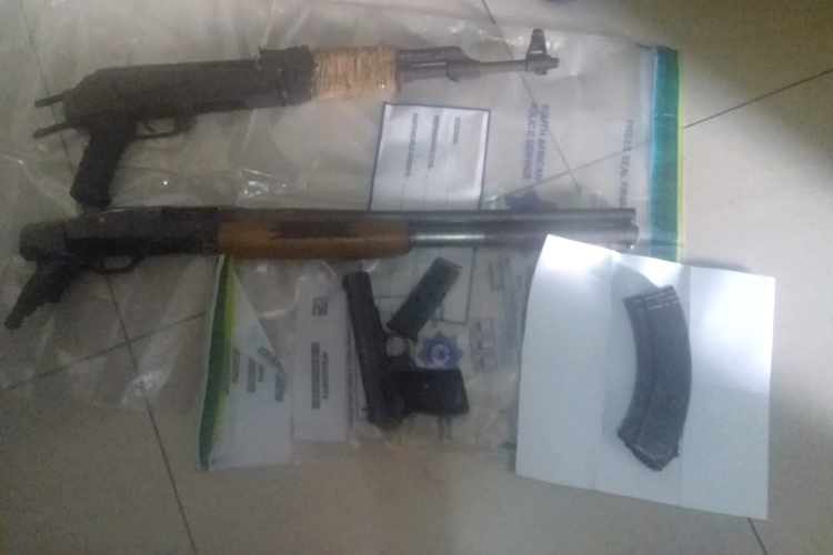 Police followed information that led them to suspects behind CIT heists and ATM bombings, who were found in possession of firearms, ammunition and explosives.