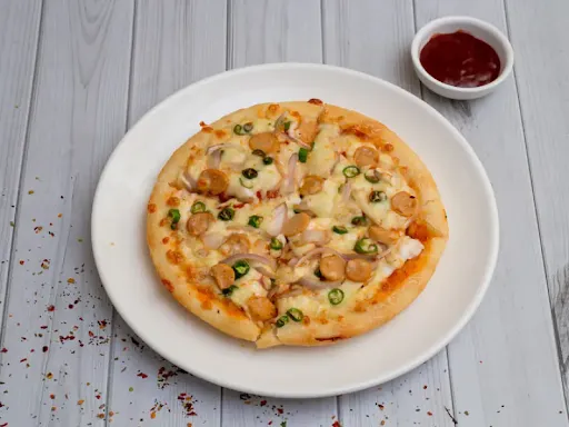 Fiery Chicken Pizza