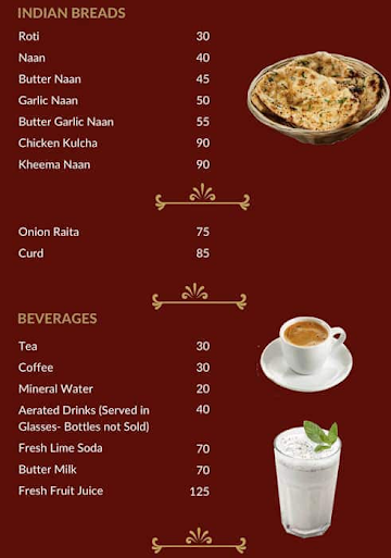 Reddy Swimming Pools menu 