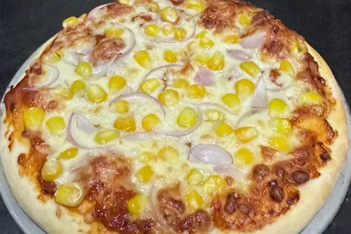 Double Cheese Corn Pizza [8 Inches, Serves 1]