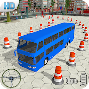 Modern Luxury Bus Parking Game 2018  Icon