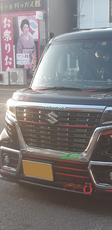 スペーシアカスタムのま㊙️さんとスライドしました🚙💨！に関するカスタム事例の投稿画像5枚目