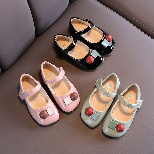 Title 2, Childrens Velcro Leather Elementary School Sho...
