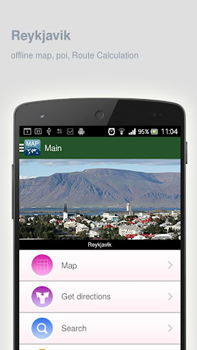 Reykjavik Map offline