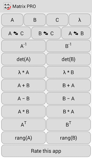 Matrix Calculator PRO