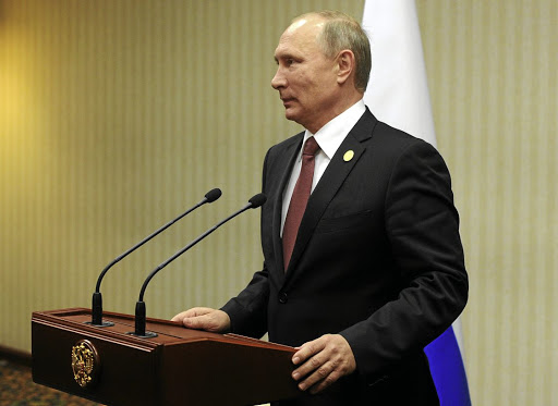 Russian President Vladimir Putin. Picture: REUTERS