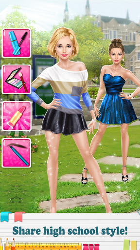 Screenshot Back-to-School Makeup Games