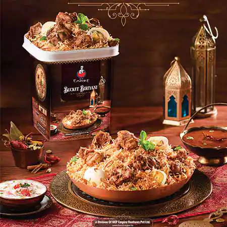 Bucket Chicken Biryani