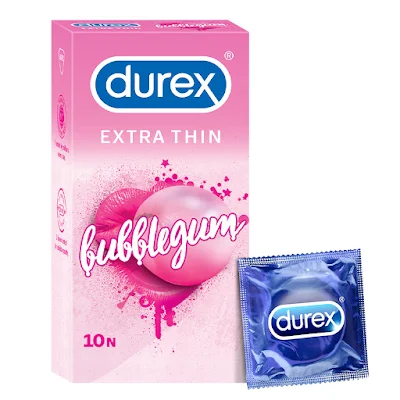 DUREX BUBBLEGUM CONDOMS 10'S